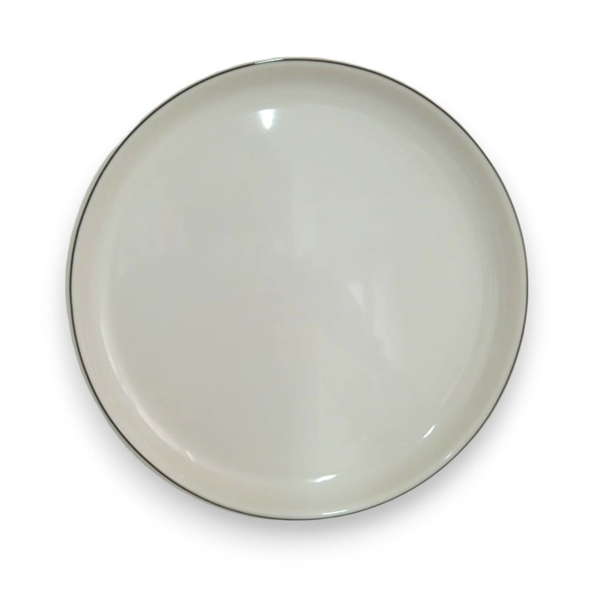 Plato Blanco de melamina de 30 cm 1 pieza