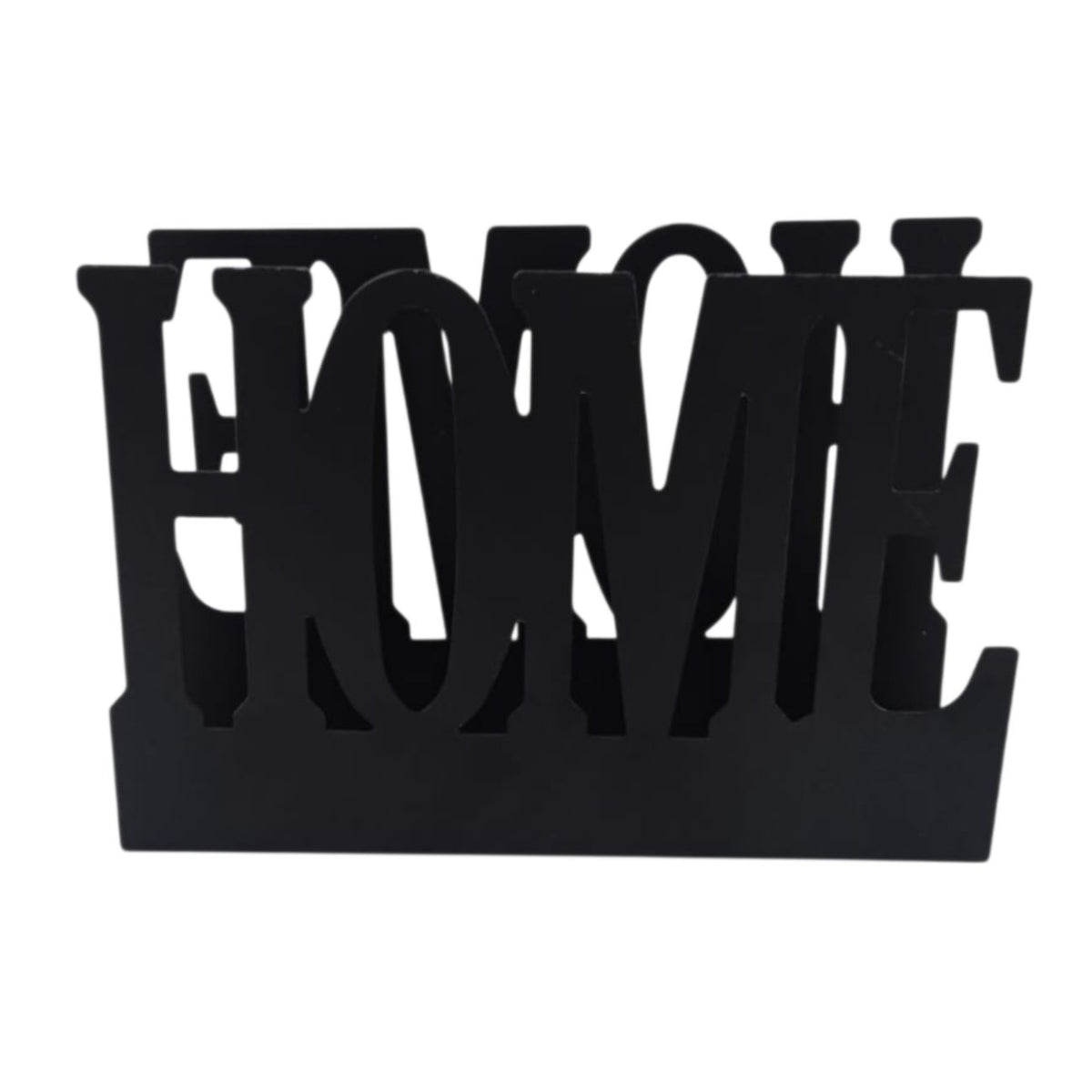 Servilletero Negro de Metal Home 1 pieza