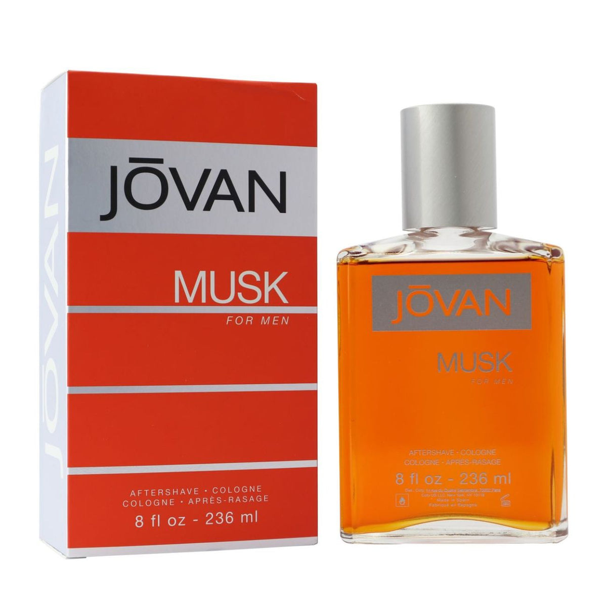 Perfume de hombre Jovan Musk Cologne Aftershave 236 ml