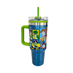 Termo con popote Toy Story multicolor Acero inoxidable 1.2 L