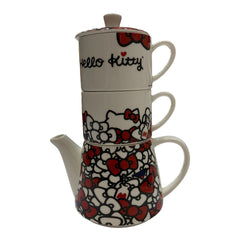 Taza y tetera de Hello Kitty cerámica 80 ml
