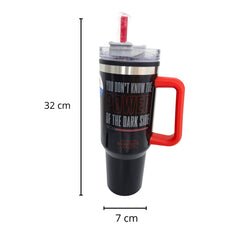 Termo con popote Star Wars Darth Vader Acero inoxidable 1.2L