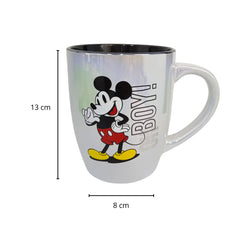 Taza iridiscente Mickey Mouse de Cerámica 750 ml