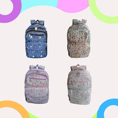 Mochila Escolar Selva Mamgos para Niños color verde 1 pieza