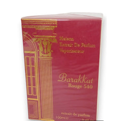 Perfume Fragrance World Barakkat Rouge 540 Extrait DP 100ml