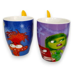 Juego de dos tazas Intensamente 2 de Porcelana 310 ml