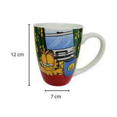 Taza Garfield con caja de Porcelana 500 ml