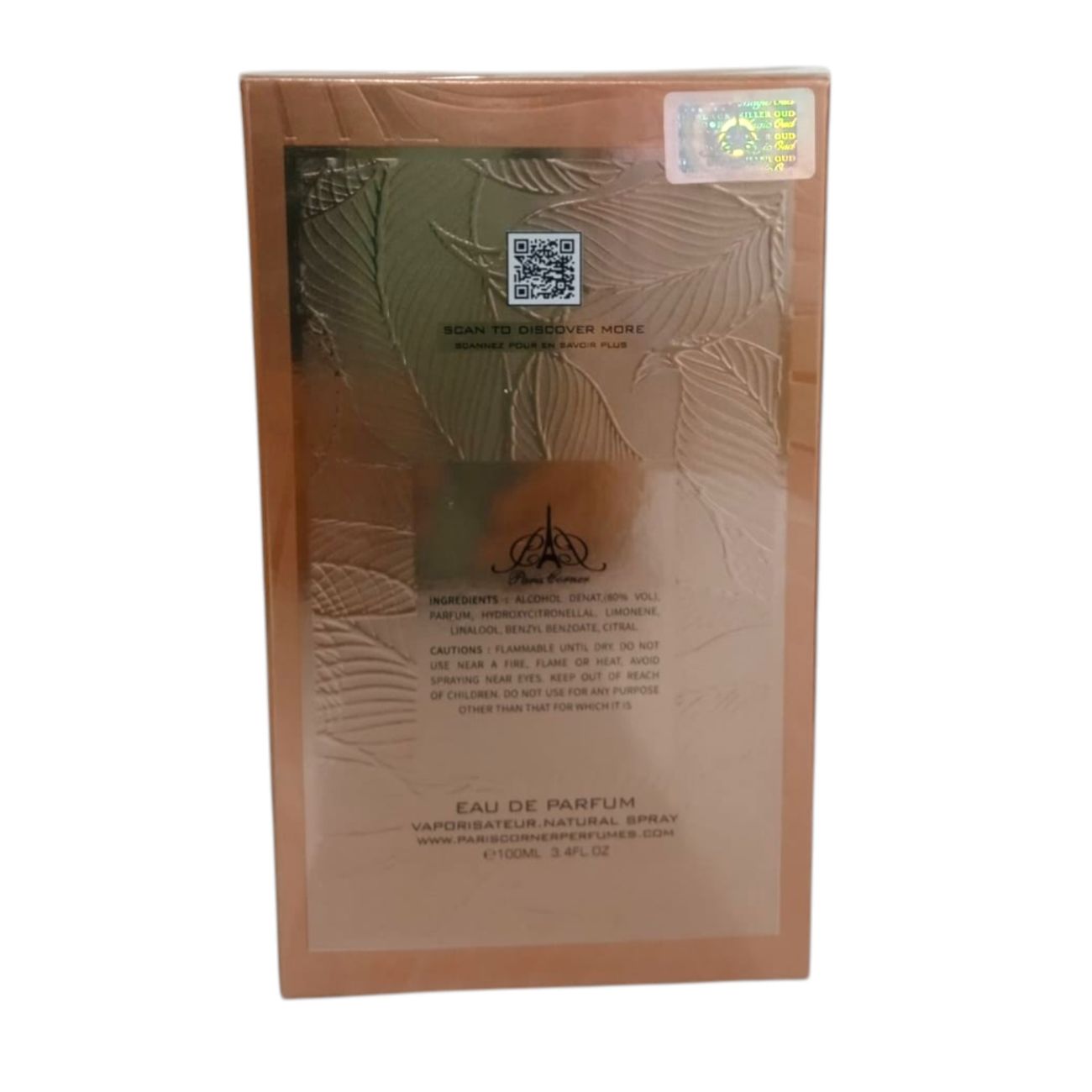 Perfume de mujer Paris Corner Qissa Delicious EdP 100 ml