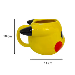 Taza 3D Pokemon Pikachu de Cerámica 591 ml