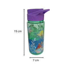 Botella con popote Ariel La Sirenita Niñas Plástico 550 ml