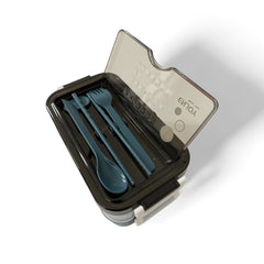 topper de 3 piezas incluye cubiertos de plastico verde