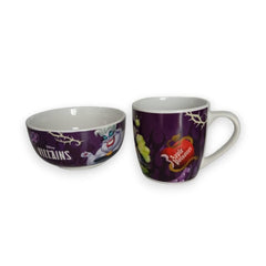 Taza y Tazón DINSNEY Villains Cerámica