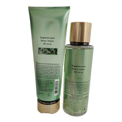 Set 2 Piezas Victoria's Secret Crema Y Body Pear Glace