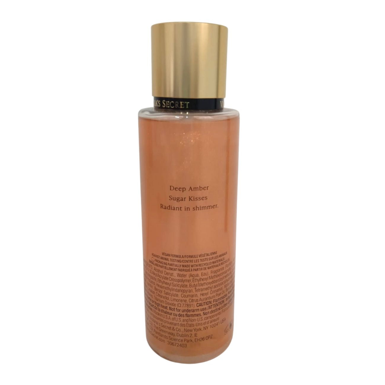 Loción Victoria's Secret Amber Romance Shimmer mist 250 ml