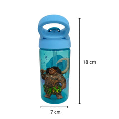 Botella con popote Moana para Niños Plástico 473 ml