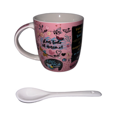 Taza Con Cuchara Vamos Con Todo