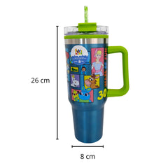 Termo con popote Toy Story multicolor Acero inoxidable 1.2 L