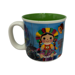Taza De Porcelana Mexico Chichen Itza