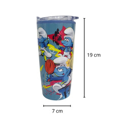Termo Pitufos multicolor Acero inoxidable 500 ml