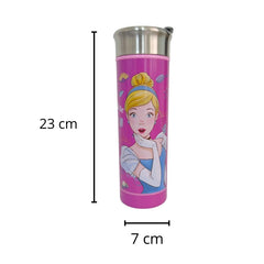Termo doble pared Princesas rosa Acero inoxidable 430 ml