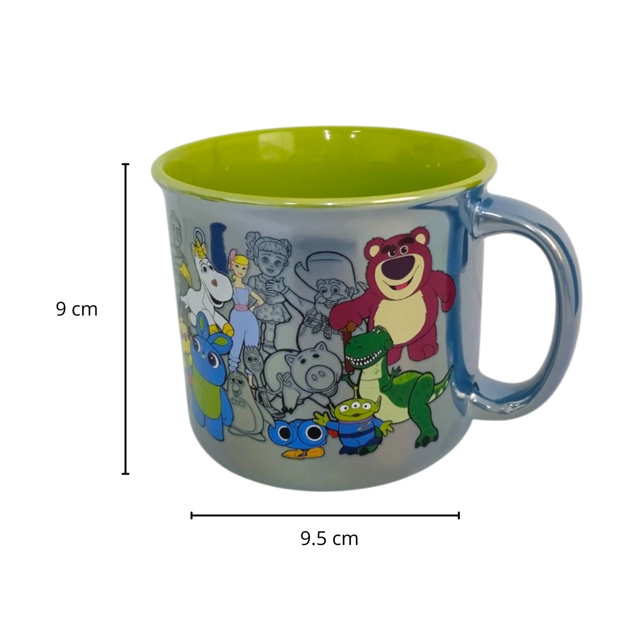 Taza iridiscente Toy Story de Cerámica 430 ml