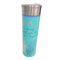 Termo Stitch color aqua de Acero inoxidable 430 ml