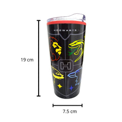 Termo Harry Potter doble pared Acero inoxidable negro 500 ml