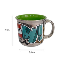 Taza iridiscente Minecraft Cerámica 430 ml