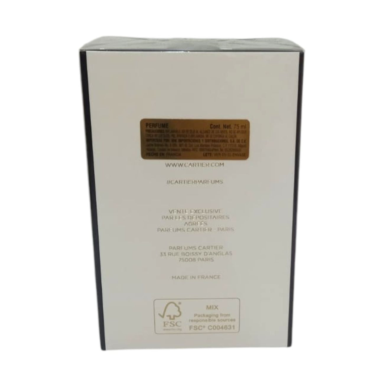 Perfume de mujer Cartier La Panthere Parfum 75 ml