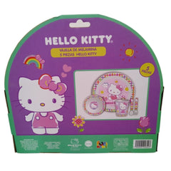 Vajilla Hello Kitty para Bebés de Melamina incluye 5 piezas