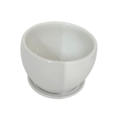 Maceta color blanca de Porcelana 1 pieza