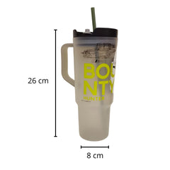 Vaso con popote Mandalorian 1.2 L plástico