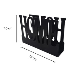 Servilletero Negro de Metal Home 1 pieza