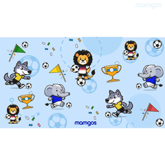 Termo Futbol Mamgos para Niños de Acero inoxidable 325 ml