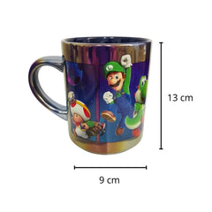 Taza Jumbo Super Mario Galaxy Cerámica 820 ml irisdicente
