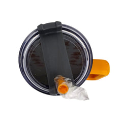 Termo con popote Hogwarts color rojo Acero inoxidable 1.2 L