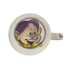 Taza con tapa Enanito de Blanca Nieves Cerámica 385 ml