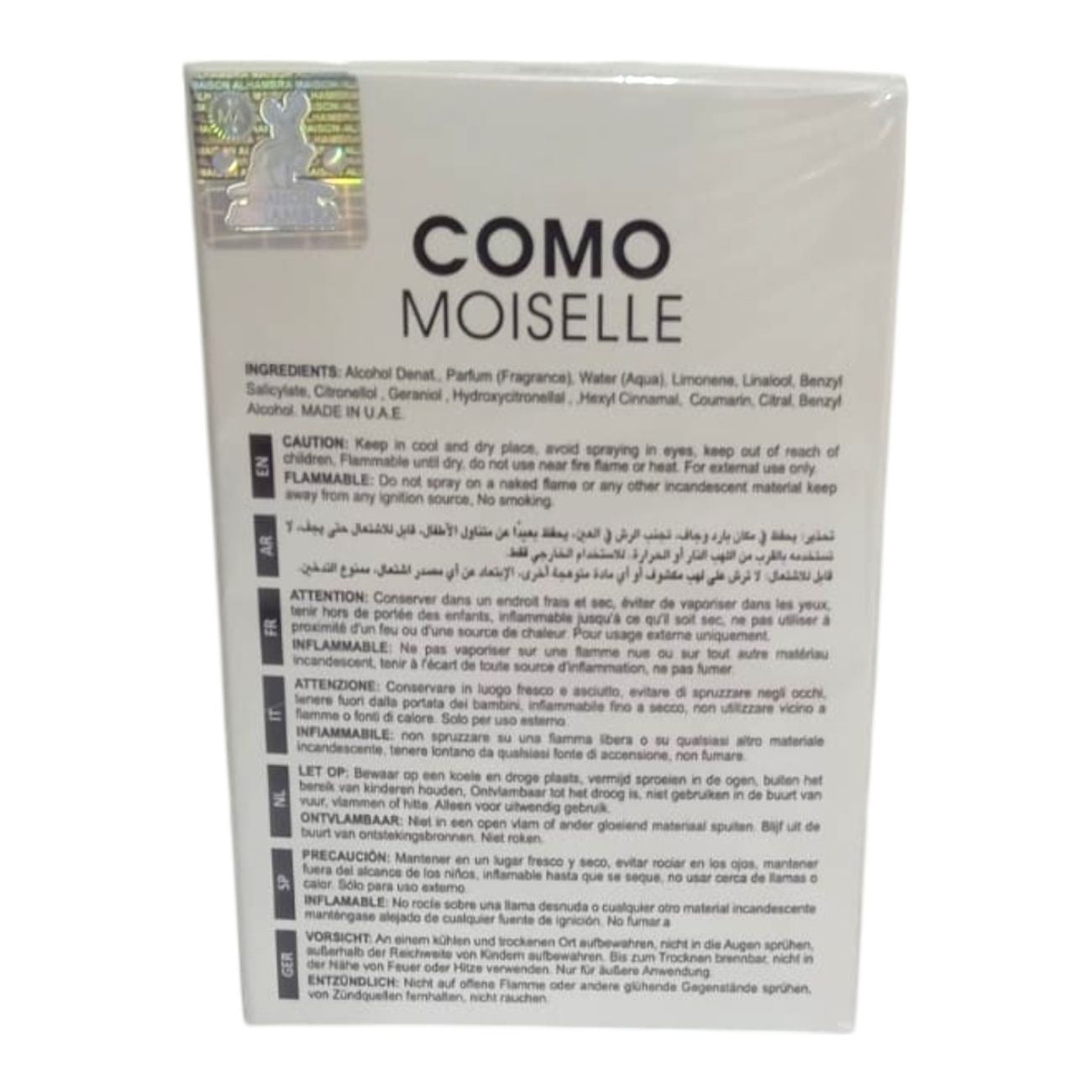 Perfume de mujer Maison Alhambra Como Moiselle EdP 100 ml