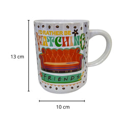 Taza Iridiscente Friends Central Perk Cerámica 820 ml
