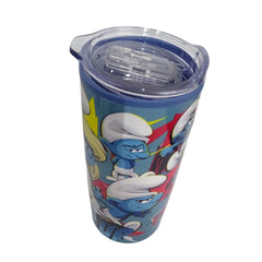 Termo Pitufos multicolor Acero inoxidable 500 ml