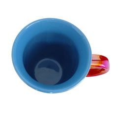 Taza irisdicente Hello Kitty color rojo de Cerámica 470 ml