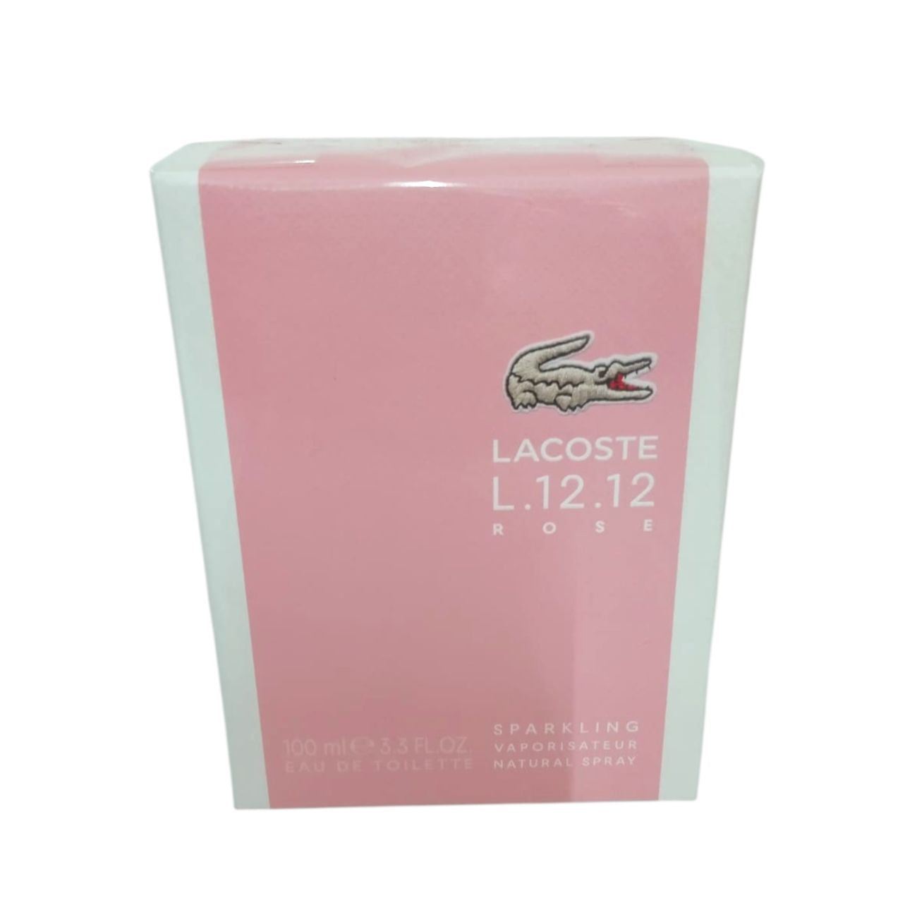 Perfume de mujer Lacoste L.12.12 Rose Sparkling EdT 100 ml