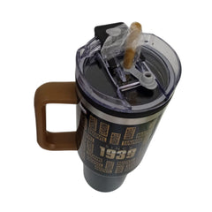 Termo con popote Marvel Acero inoxidable 1.2 L