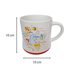 Taza Harry Potter Hogwarts Cerámica color blanca 500ml