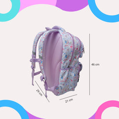 Mochila Escolar Gimnasia Mamgos para Niñas lila 1 pieza