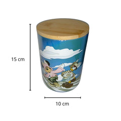 Vaso con tapa Mickey Mouse cerámica 790 ml
