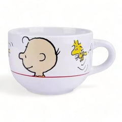 Taza de cerámica jumbo de Snoopy  820ml