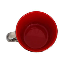 Taza Superman plateada con rojo de Cerámica 430 ml