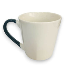 Taza con ilustración de copo de nieve de Porcelana
