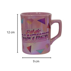 Taza Irisdicente Pantera Rosa Cerámica 530 ml